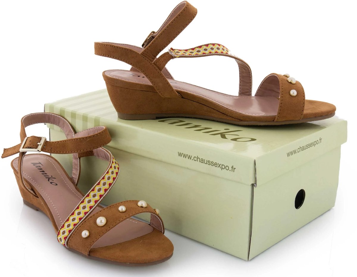 Dameszomerschoenen Tamiko Bruin - 40