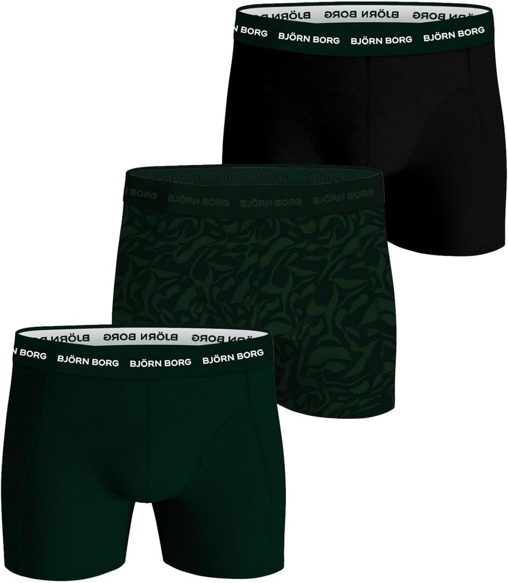 Heren Boxershorts Katoen Stretch 3-Pack Comfortabele Onderbroek