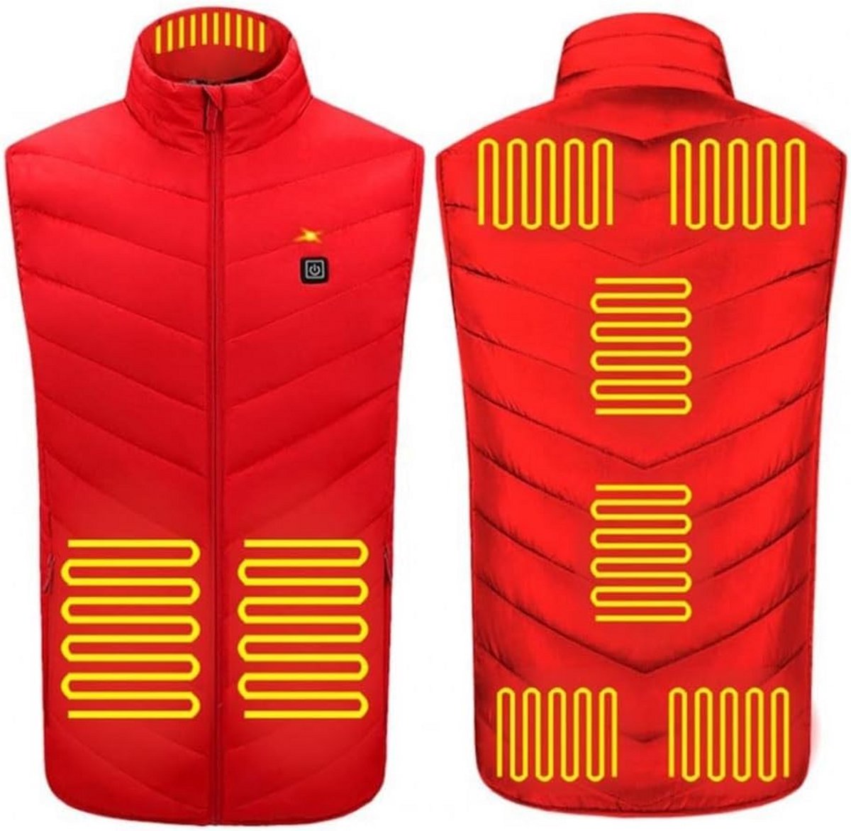 Verwarmd Vest voor Heren en Dames met 3 Warmtestanden - USB Oplaadbaar en Wasbaar