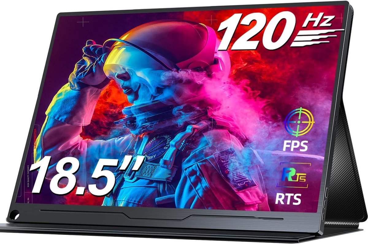 Portable Monitor - Draagbare Scherm - Gaming - Full HD - Zwart