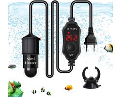 Mini Aquarium Verwarmer met Digitaal LED Display voor Kleine Vistanks