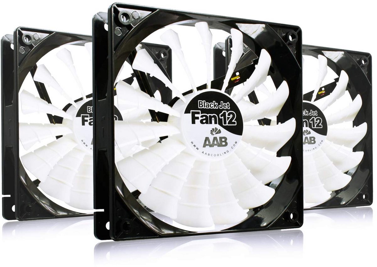 Stil 120mm PC Behuizing Ventilator (3-Pack) - Hoge Luchtstroom & FDB Lager