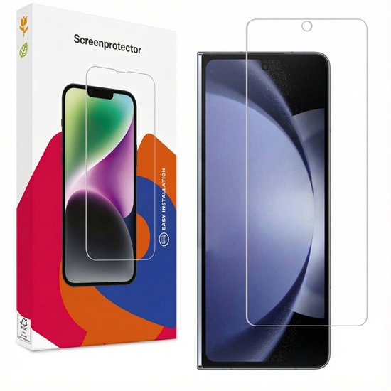 Protecteur d'écran Accezz - Convient pour Samsung Galaxy Z Fold 5 - Protecteur d'écran en Glas trempé