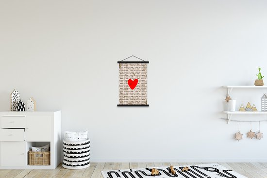 Affiche scolaire - Cadeau maman - Maman chérie - Vintage - 40x60 cm - Lattes noires