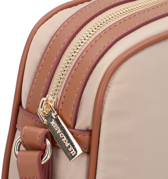 U.S. POLO ASSN. Sac à épaule bandoulière Houston Crossbody Bag Natural Beige