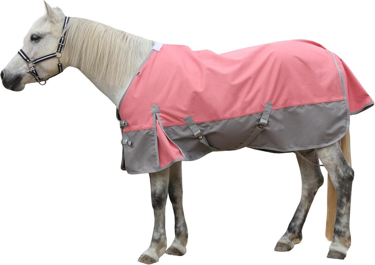 Scheurbestendige 1200D Paardendeken Zonder Vulling - Waterdichte en Ademende Regendeken (130 cm)