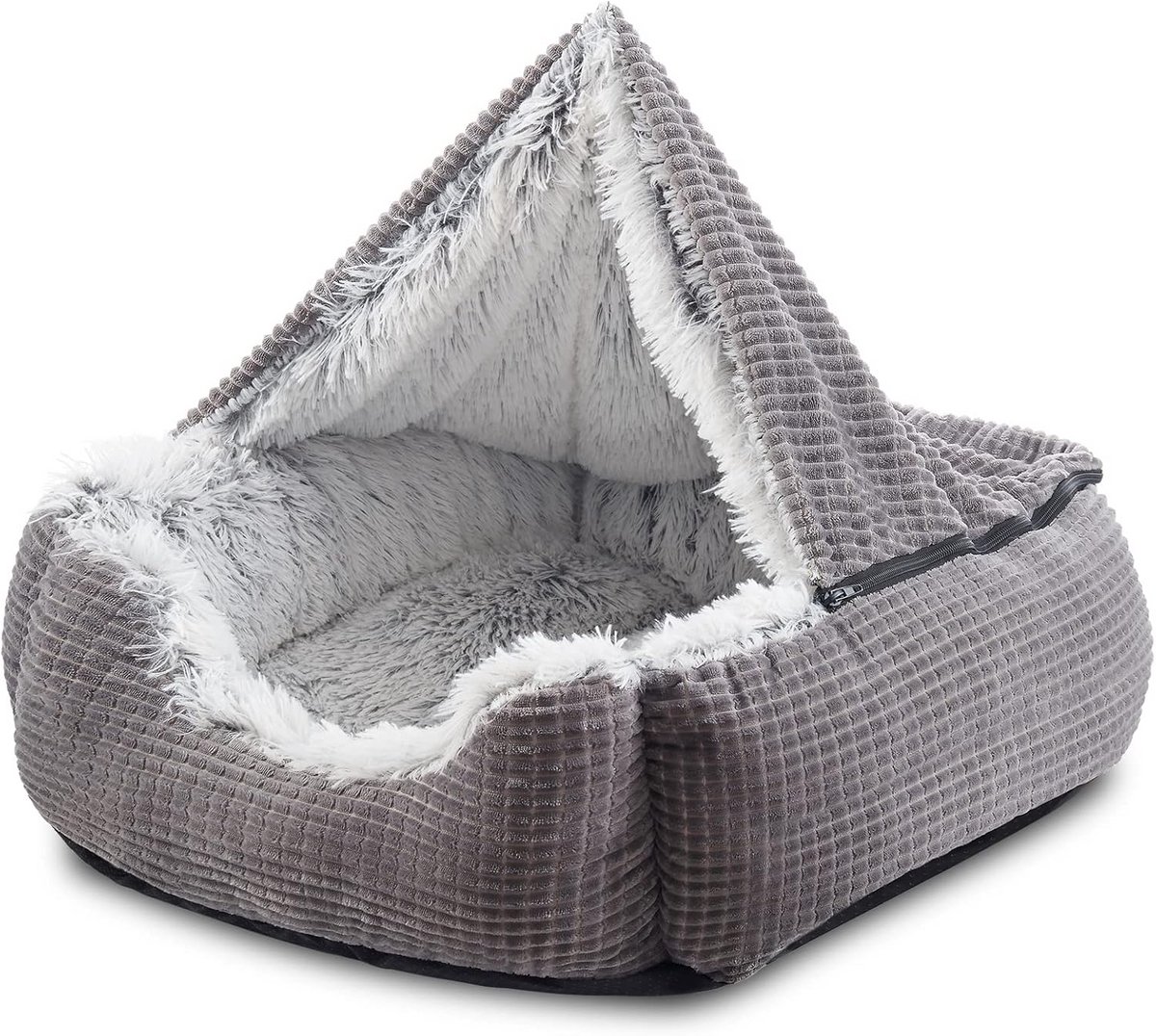 Luxe Hondenbed en Kattenmand met Capuchon - Orthopedisch en Machine Wasbaar