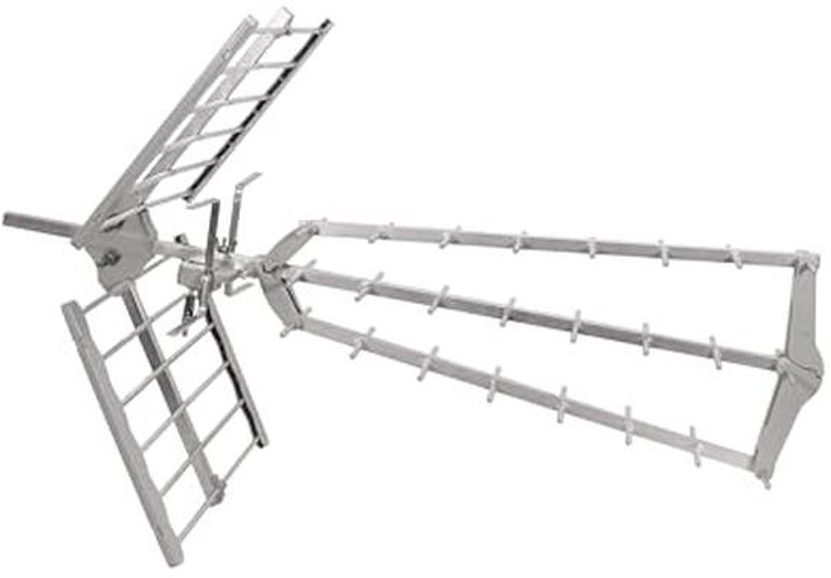 Versterkte UHF buitenantenne, 42 dB voor optimale tv-ontvangst