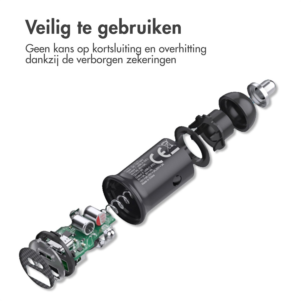 imoshion Dual USB Autolader - Snelle 60W thumbnail 6