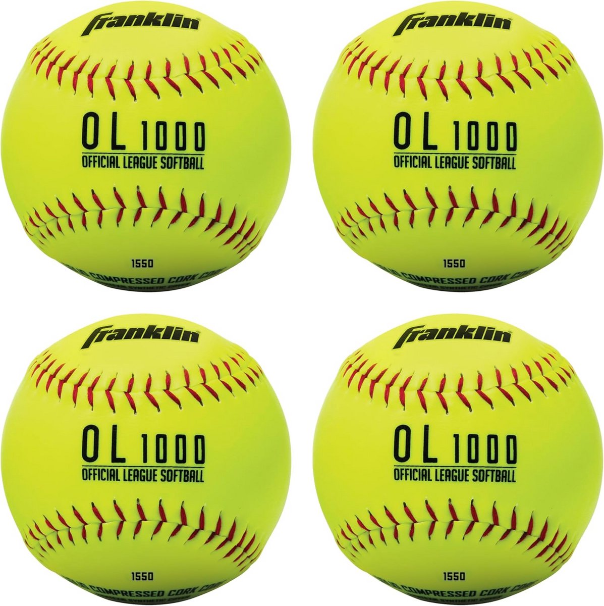 Officiële Softballs voor Fastpitch Training - 30.5 cm