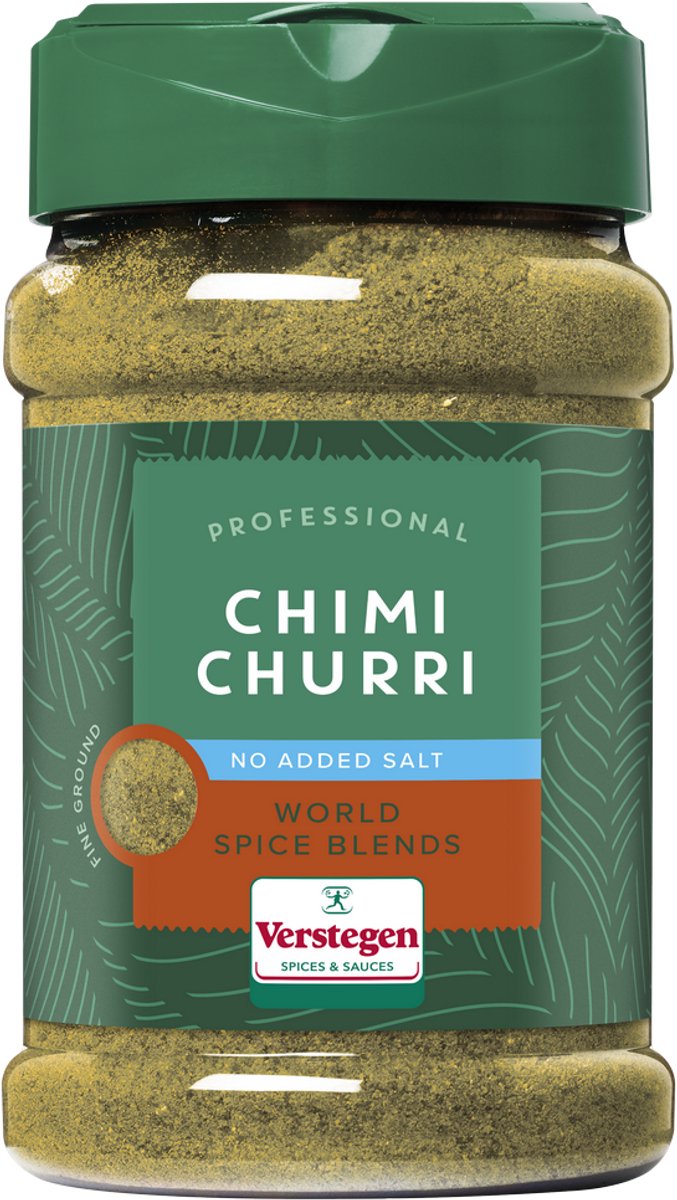 Verstegen - Chimichurri kruiden fijn zonder zout - World Spice Blends - Strooibus small - Kruiden & specerijen - 150g
