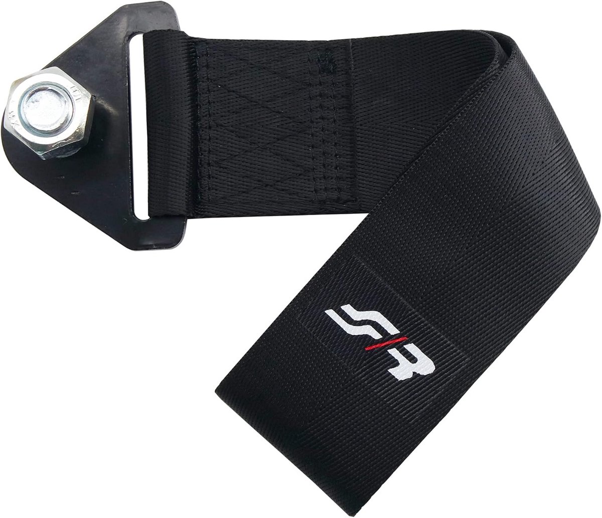 Universele Slaapoog Gordel - Zwart - Hoge Kwaliteit - Max. 3000kg - 28cm Lengte