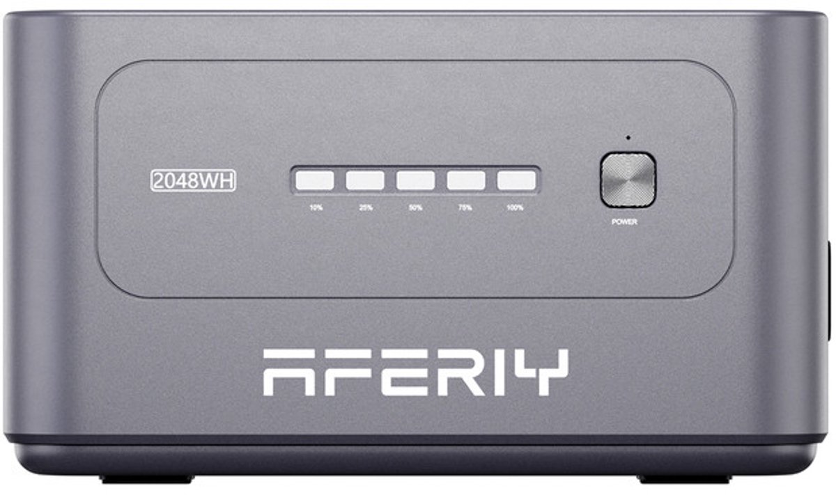 AFERIY 2048Wh Powerstation uitbreidbare accu - compatibel met P280 - Eén P280 ondersteunt tot 4 extra accu's (niet voor zelfstandig gebruik)
