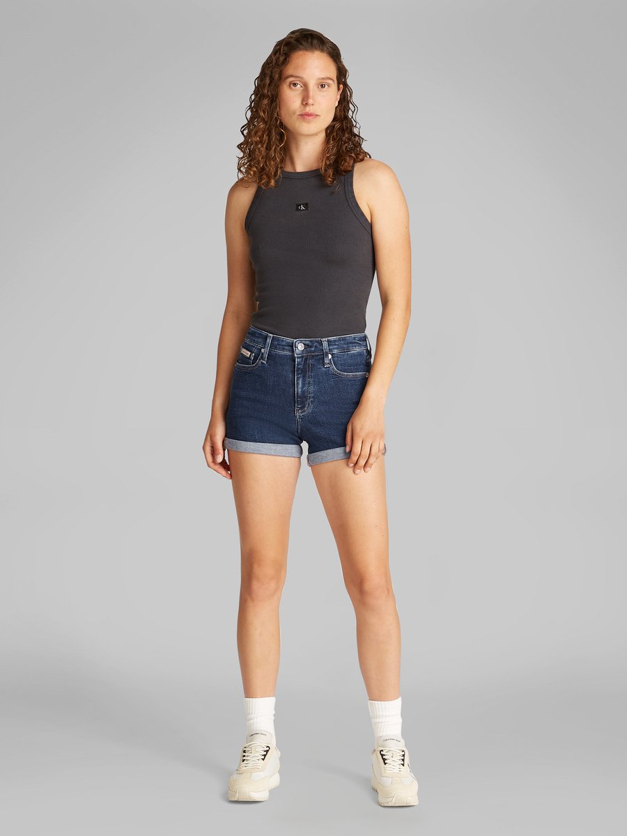 Calvin Klein Jeans Dames Bermuda shorts Blauw