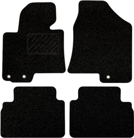 Tip-it - Tapis de voiture Kia Sportage lll (SL) 2010-2022 - Ajustement parfait - 4 pièces
