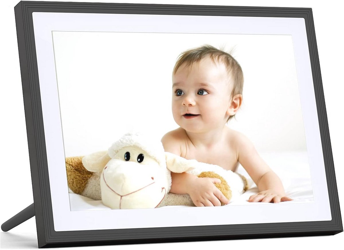 Digitale fotolijst 10,1 inch met 5G WLAN, touchscreen en eenvoudige installatie