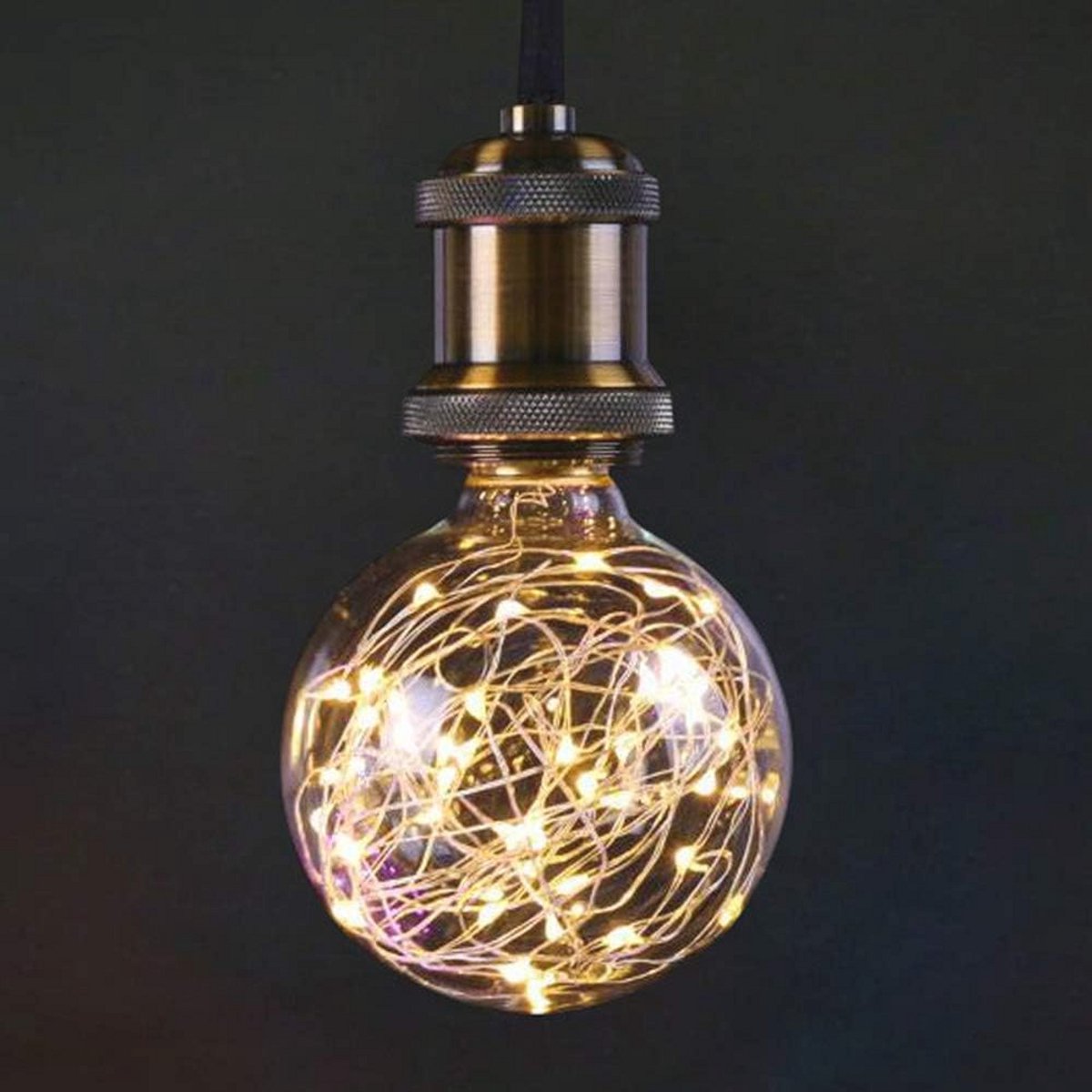 Vintage E27 Led-gloeilamp, 3W Warm Wit, Decoratieve Verlichting voor Thuis en Feesten