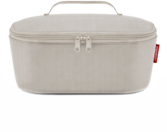 Sac isotherme Reisenthel Coolerbag M Pocket - 4,5 L - Sable à chevrons