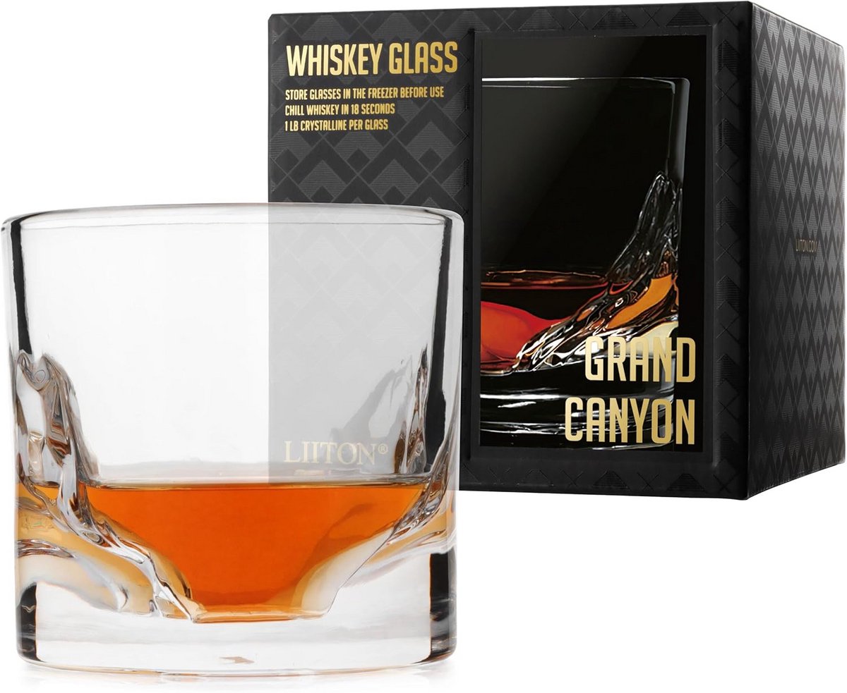 Whiskyglas om te Bevriezen voor Scotch en Bourbon Koeling