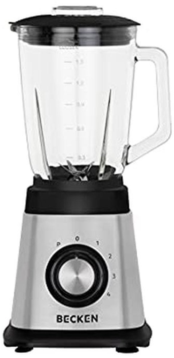 Mixer van glas 1,5 l 1000 W Roestvrij Staal