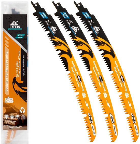 Lot De 3 Scies à Bois GRAPHITE – Modèle 56H070, Pour Coupes Rapides Et Précises