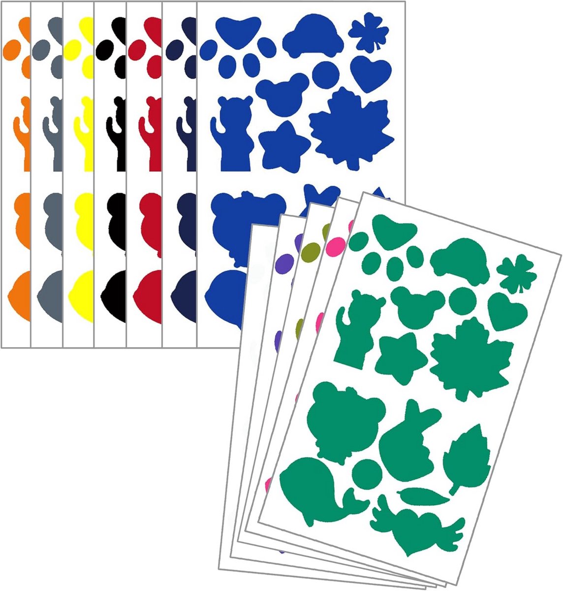 Zelfklevende Reparatie Patches voor Kleding en Tenten - 12 Stuks
