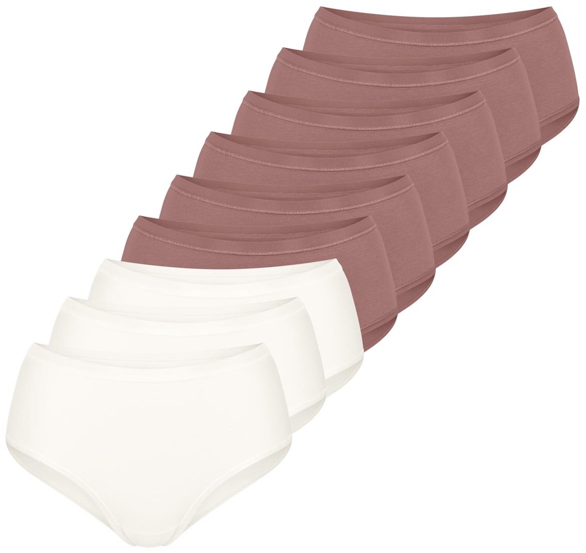 sloggi Dames midi slip 9 pack GO Daily Cotton