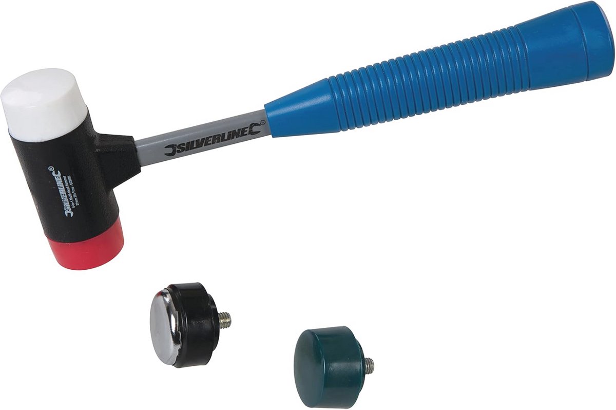 4-in-1 Multi-Head Hamer met Verwisselbare Koppen