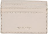 Beocca - porte-cartes en cuir - Seth - Cuir tanné végétal - Beige