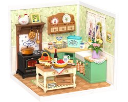 Robotime Farmhouse Kitchen - Rolife Super Store Series - DW024 - Miniatuur - Bouwpakket - Poppenhuis - Knutselen