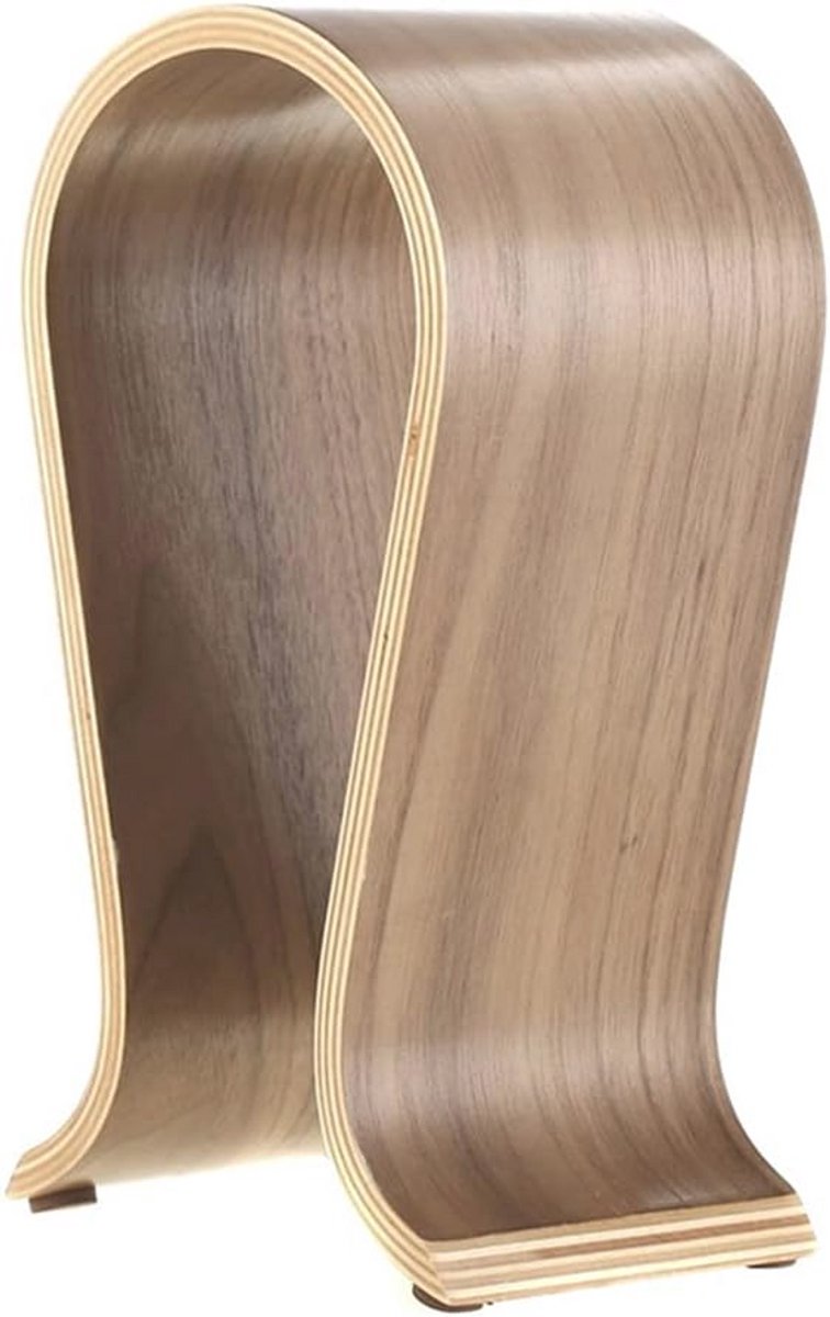 Duurzame Hoofdtelefoonhouder van Notenhout - Universele Antislip U-vormige Stand