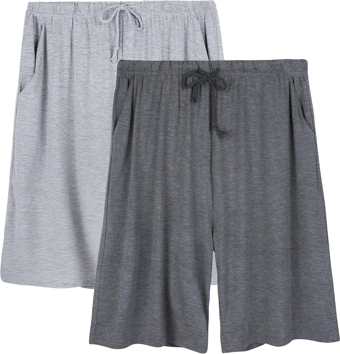 2 stuks heren loungewear pyjamabroek - superzacht en ademend - ideaal als cadeau voor vaderdag