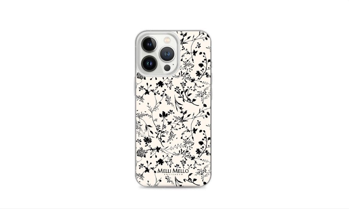Melli Mello Telefoonhoesje Crimson Palm (Soft case) - Apple iPhone 13 Pro