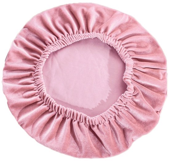 Housse de chaise - Revêtement de chaise antidérapant - Housse de chaise de bureau - Housse de chaise amovible - housses lavables - Convient pour les chaises de bureau, les chaises pivotantes et les fauteuils - Universel - Rose - 30-33 cm