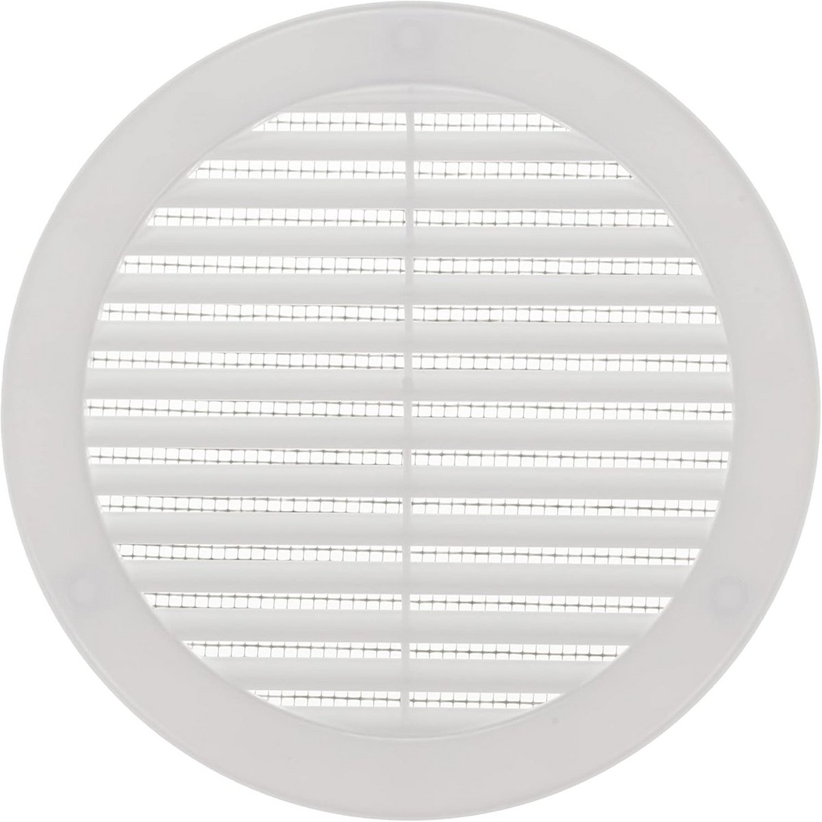 Rond ventilatierooster 15,2 cm met geïntegreerd muggennet voor badkamer, keuken en thuiskantoor