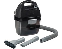 Draagbare Nat-Droog stofzuiger met 12V accu voor camping en auto