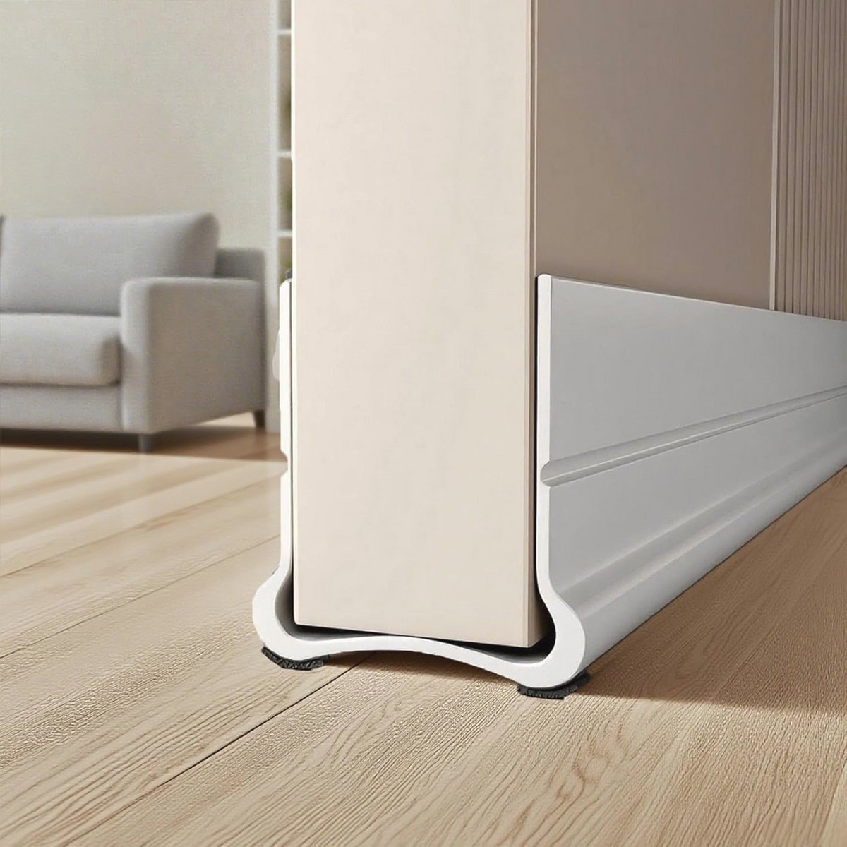 Deur tochtstrip 93 cm - Siliconen afdichting voor koudebescherming en geluidsisolatie
