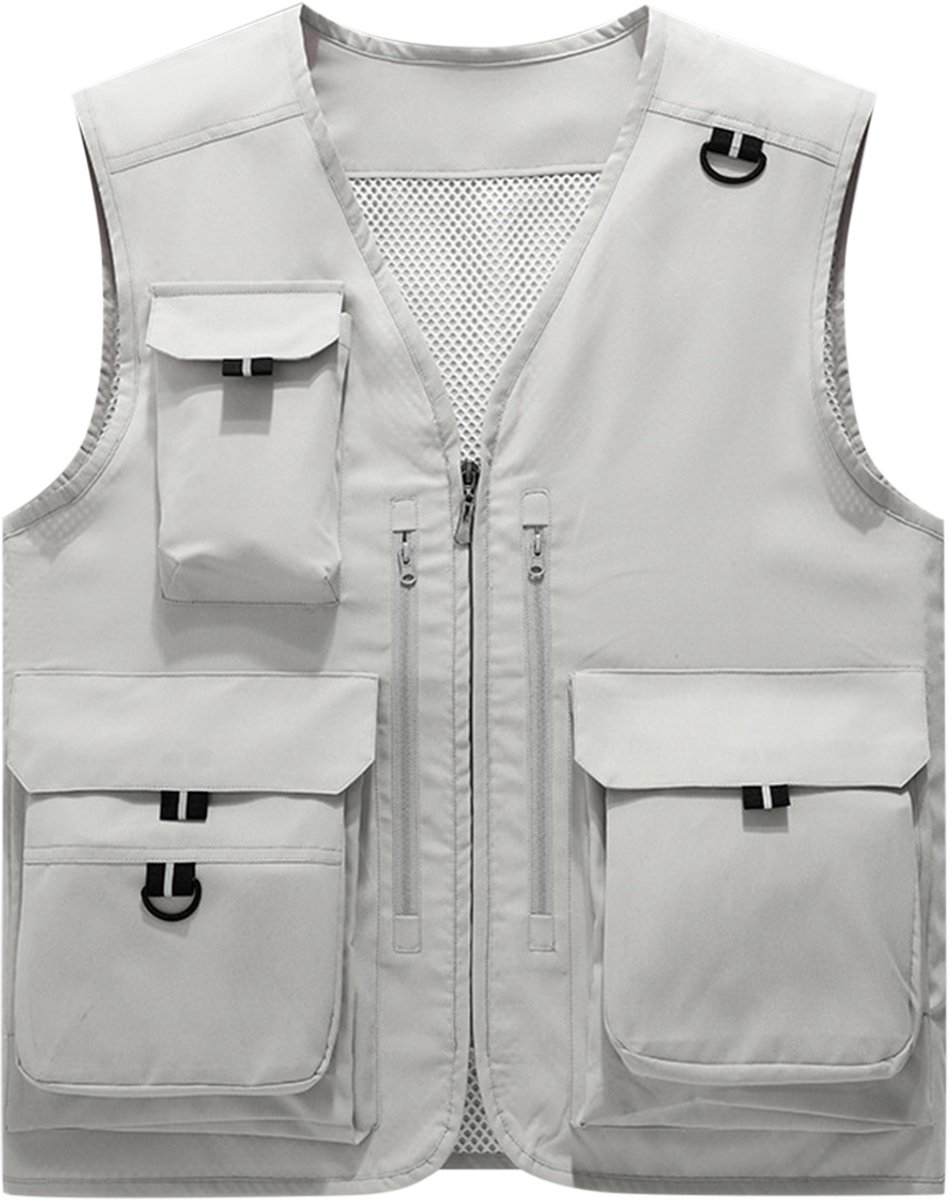 YOUTHUP Heren outdoor casual vest - 3D patchtas - S