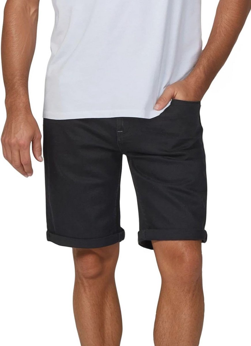 Heren Jeans Shorts Regular Fit - Korte Denim Broek in Diverse Kleuren