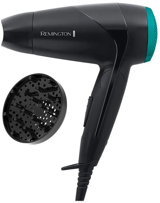 Remington D1500 Reishaardroger / Inklapbare Reisföhn 2000 Watt