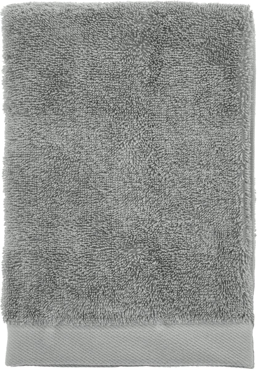 Södahl organic Comfort Handdoek 50 x 100 cm Stone Grey