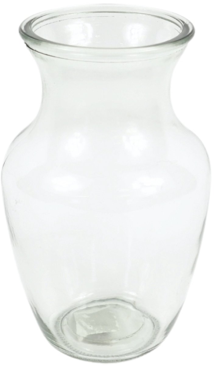 Diversen Glazen Vaas Bol H20xD12,4 Cm Transparant