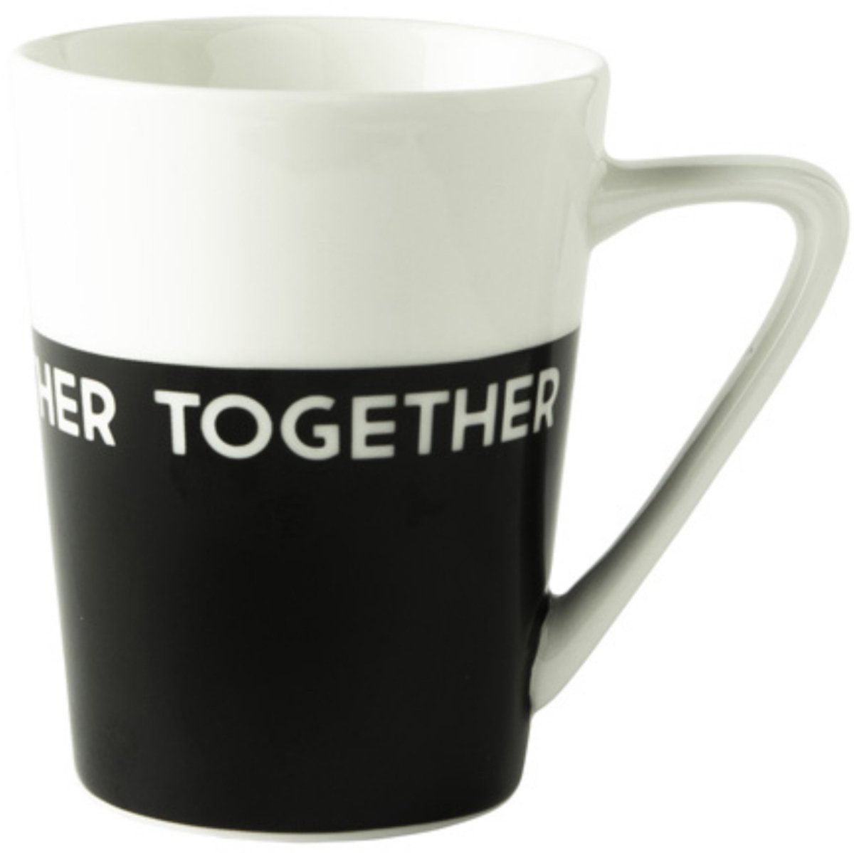 Dutch Rose Zwart-Wit Beker Together 31 cl