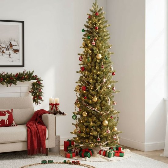 Black Box Trees Charlton Pilar kunstkerstboom groen 230cm kopen