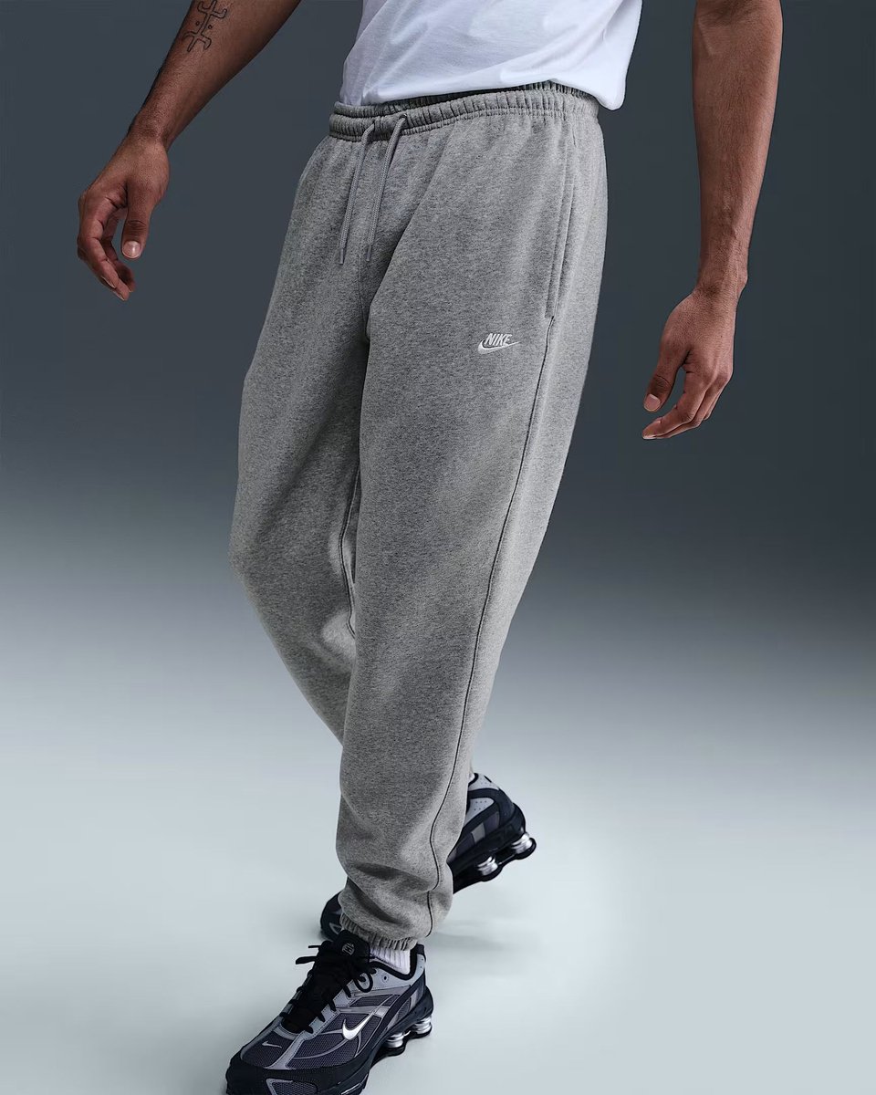 NIKE m nk club bb cuff pant Sport joggingbroek heren Grijs