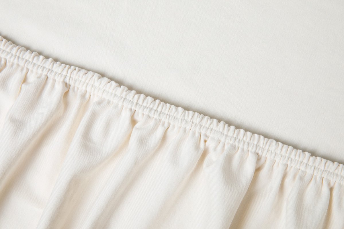 Kayori Sota Topper Hoeslaken Premium Tencel - 180-200x200-220cm - Matrasdikte 12 cm - Verkoelend - Offwhite