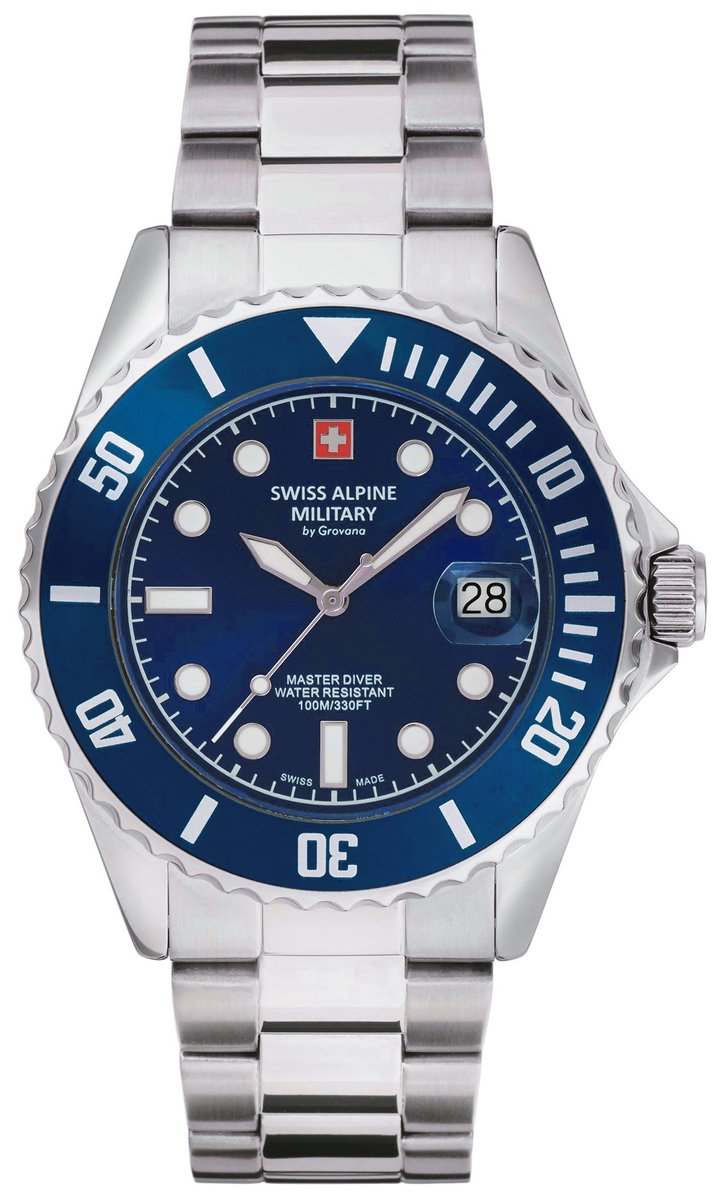 Swiss Alpine Military Master Diver SAM7053.1135 mannen horloge