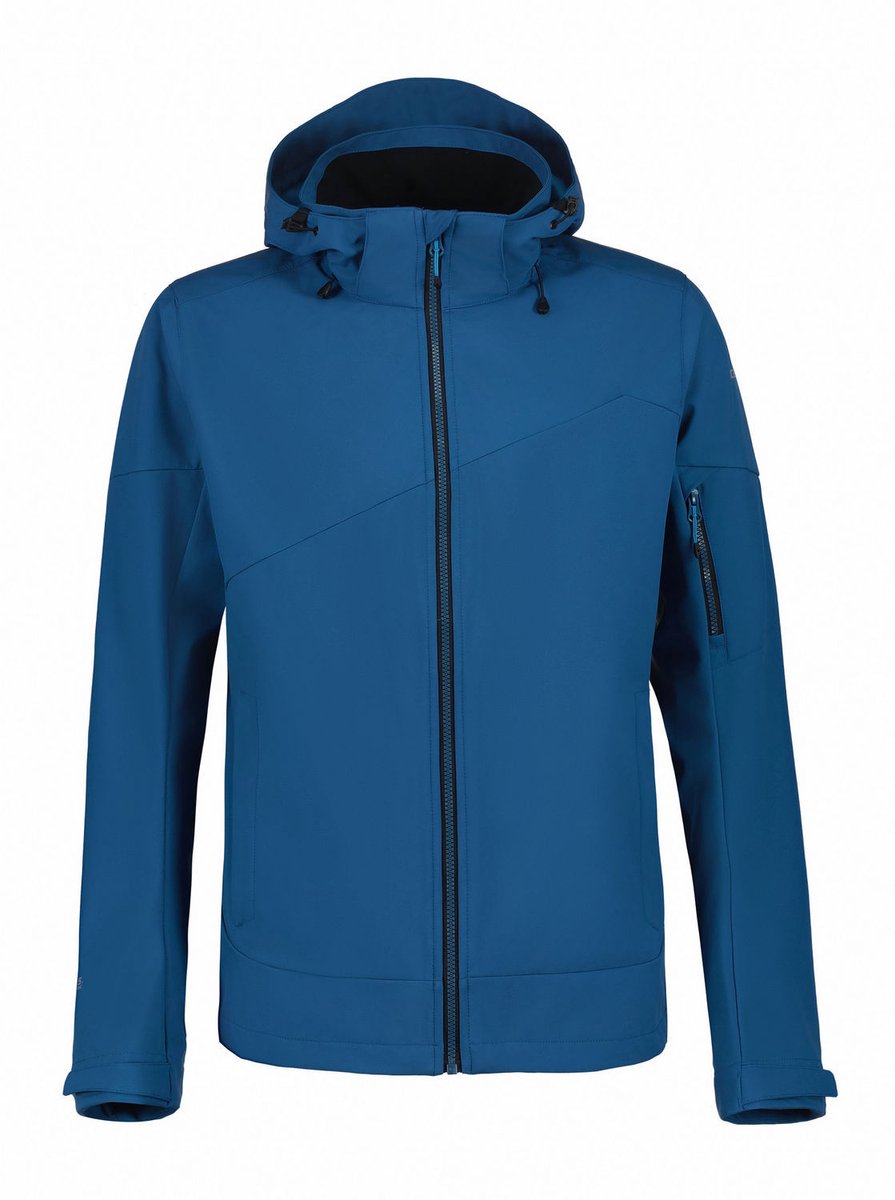 Icepeak Barmstedt M Softshell Jacket – Outdoor Kleding Jassen Winddichte jassen Blauw