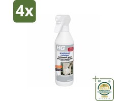 HG Grafsteenreiniger 500 ml - Voordeelverpakking - 4 stuks - Reiniging grafsteen - Schoonmaken grafsteen