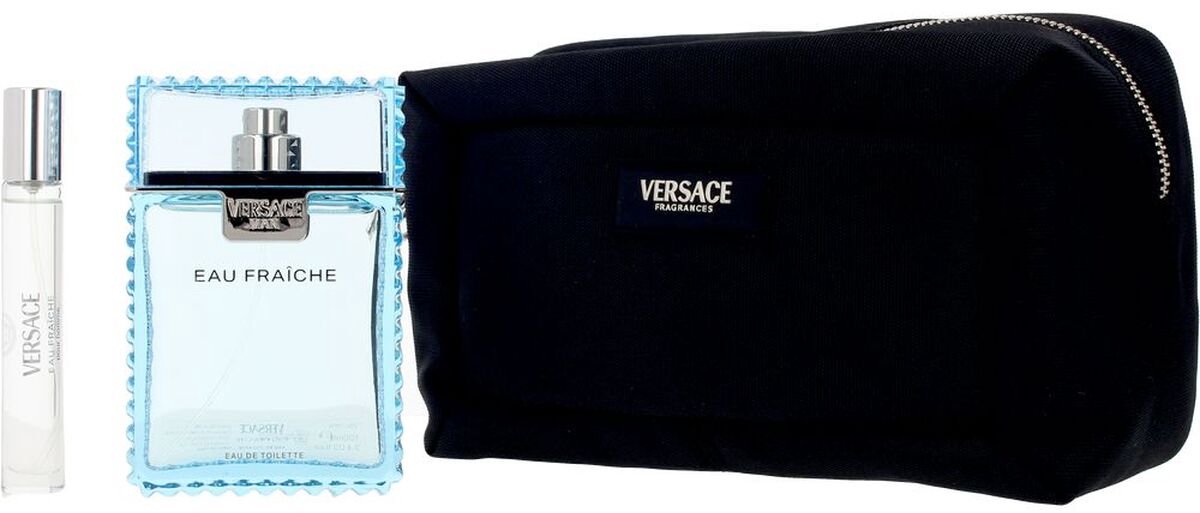 Parfumset voor Heren Versace EAU FRAICHE MAN 3 Onderdelen